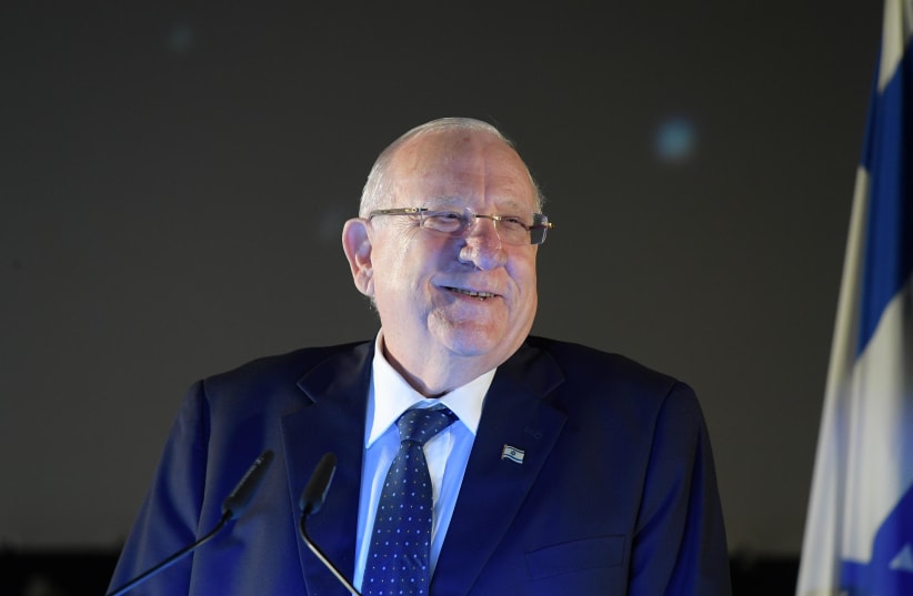 President Reuven Rivlin speaking at the opening of the Jerusalem Film Festival   (photo credit: AMOS BEN-GERSHOM/GPO)