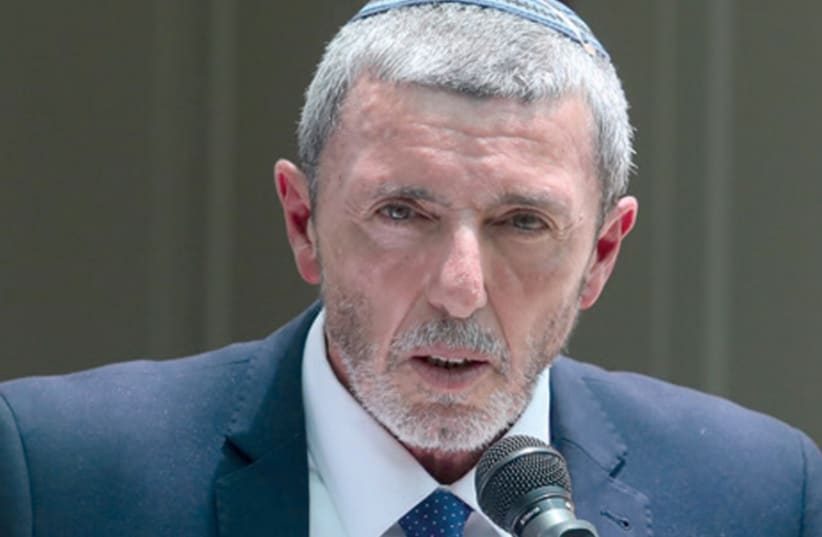 Rabbi Rafi Peretz, the head of Bayit Yehudi (photo credit: MARC ISRAEL SELLEM)