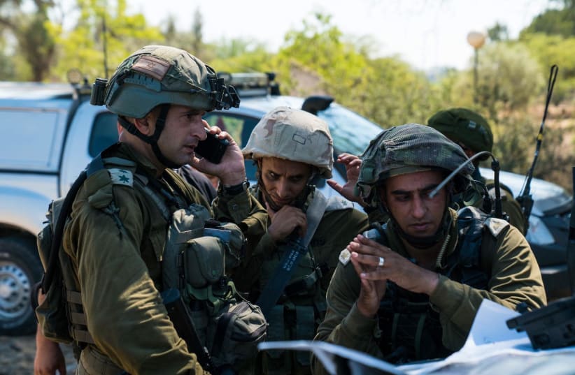 IDF soldiers partake in a drill  (photo credit: IDF)