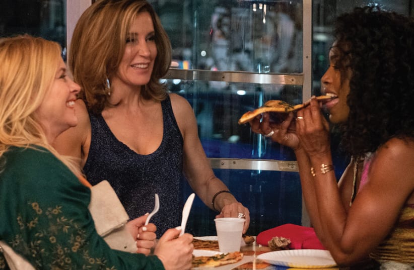 Left to right: Patricia Arquette, Felicity Huffman and Angela Bassett in ‘Otherhood’ (photo credit: NETFLIX)