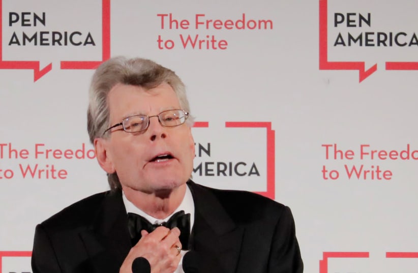 STEPHEN KING at the PEN America Literary Gala in New York, last year. (photo credit: LUCAS JACKSON/REUTERS)