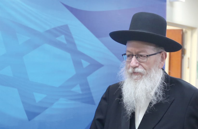 United Torah Judaism leader Yaakov Litzman (photo credit: MARC ISRAEL SELLEM)