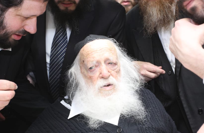 Ultra-Orthodox rabbi Chaim Kanievsky (photo credit: Wikimedia Commons)