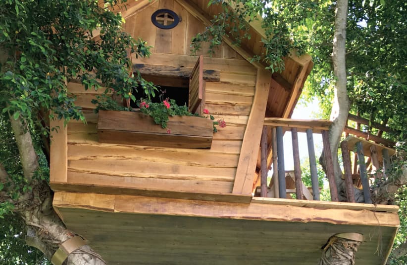 THE KID in you will rejoice at the Dan Caesarea’s treehouses. (photo credit: SHARON FEIEREISEN)