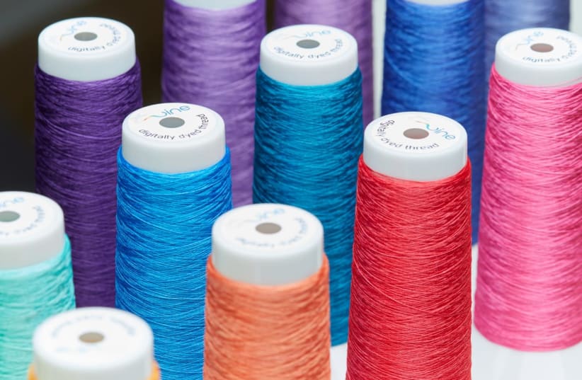 Digitally dyed threads produced by Twine Solutions (photo credit: TWINE SOLUTIONS)