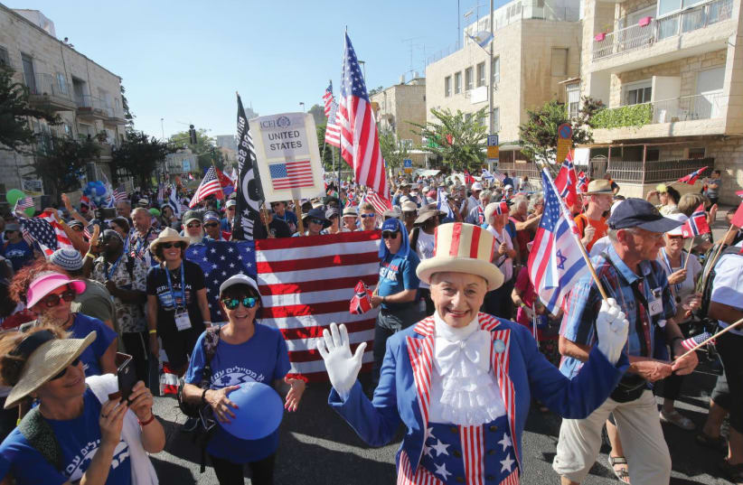 THE JERUSALEM March – this year on October 17  (photo credit: MARC ISRAEL SELLEM)