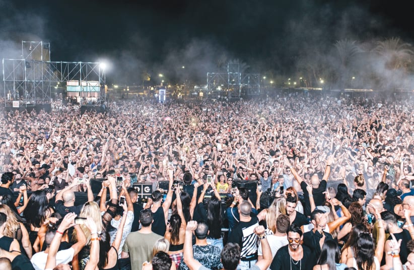 LAST YEAR’S DGTL Festival in Tel Aviv (photo credit: TIM BUITING)