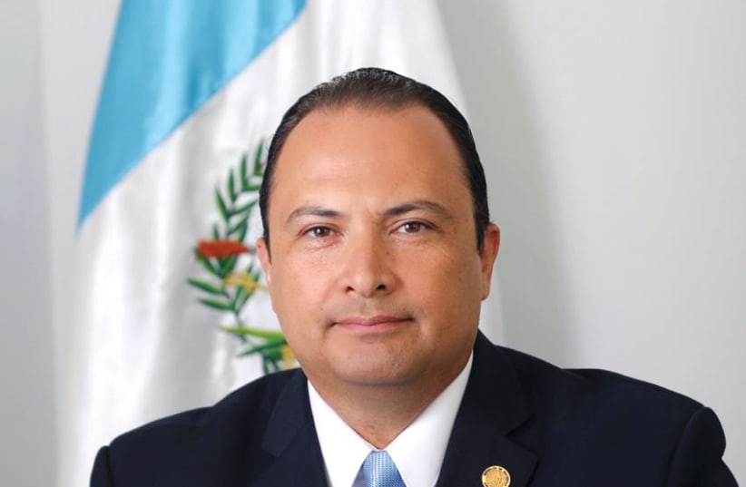 Mario Bucaro (photo credit: COURTESY EMBASSY OF GUATEMALA)
