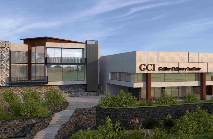 Artist rendering of the new state-of-the-art GCI campus being built at Kibbutz Gonen (photo credit: JNF)