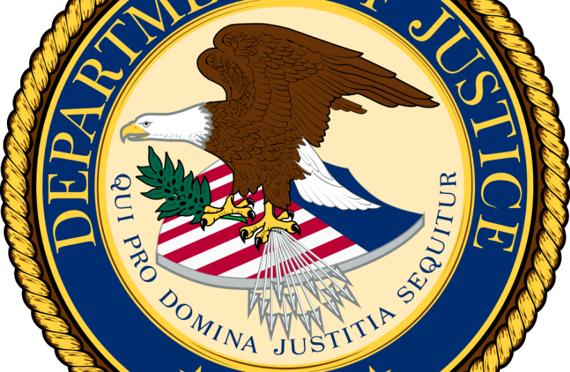 Seal of the United States Department of Justice.  (photo credit: Wikimedia Commons)