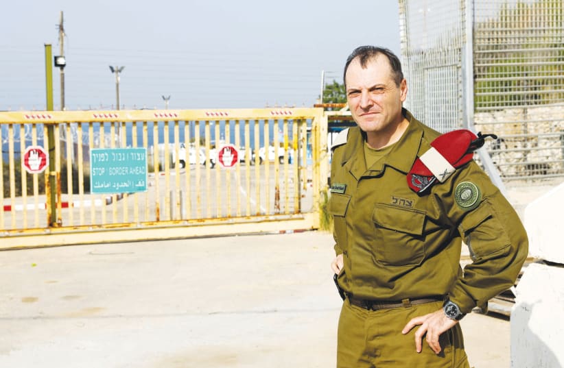 BRIG.-GEN. Erez Maisel: The IDF is like a spring, controlled but ready when needed (photo credit: MARC ISRAEL SELLEM/THE JERUSALEM POST)