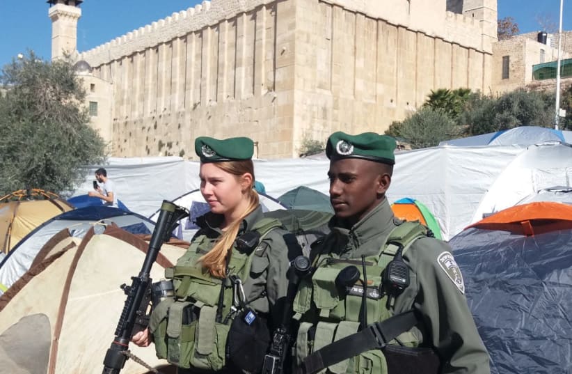Hebron, November 22, 2019. (photo credit: POLICE SPOKESPERSON'S UNIT)