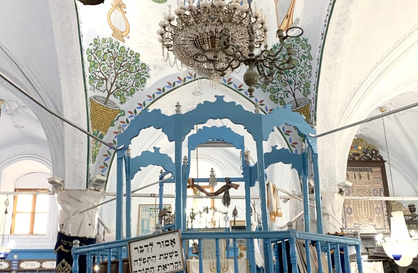 So many synagogues –  Safed (photo credit: JACOB SOLOMON)