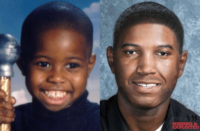Age progression of D'Wan Christian Sims (photo credit: NATIONAL CENTER FOR MISSING & EXPLOITED CHILDREN)