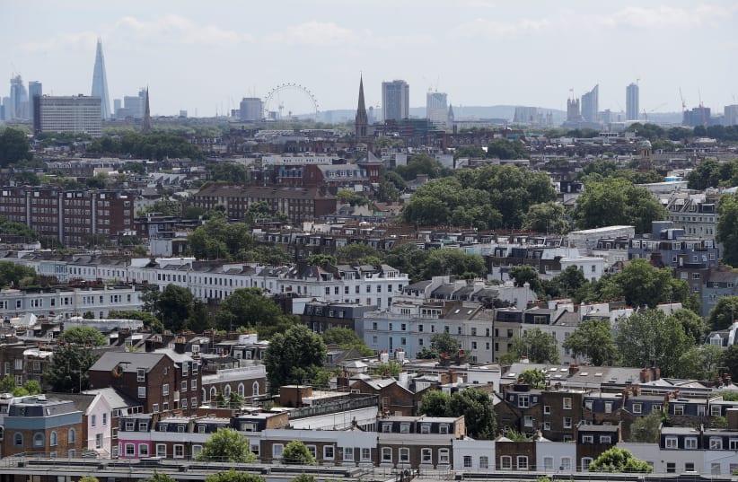 A general view shows the London skyline from the City of London to Westminster, in central London, Britain June 15, 2017 (photo credit: REUTERS/PETER NICHOLLS)