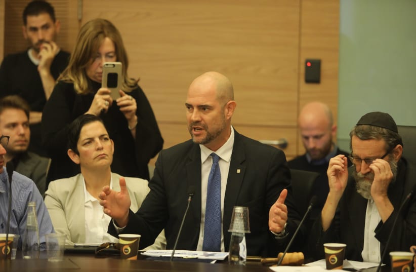 Justice Minister Amir Ohana (photo credit: MARC ISRAEL SELLEM/THE JERUSALEM POST)