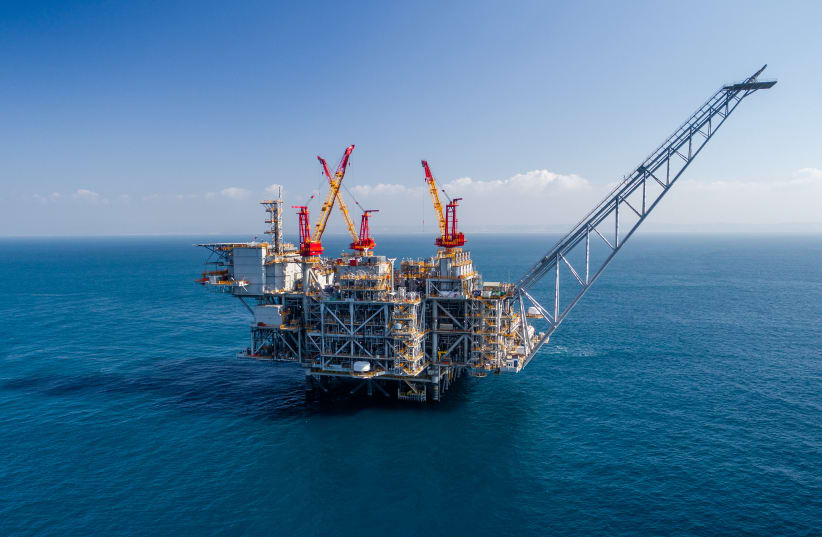 The Leviathan natural gas field (photo credit: ALBATROSS)