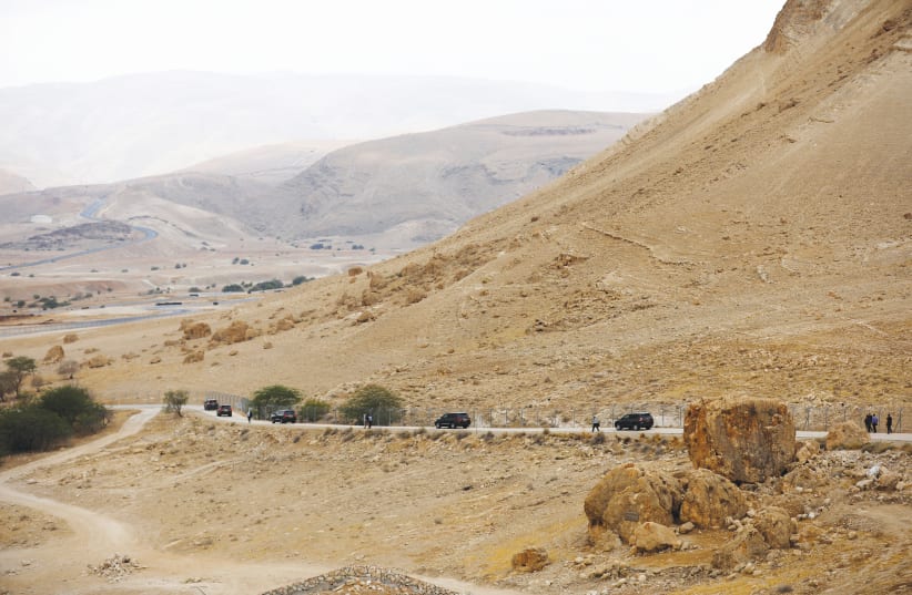 THE JORDAN VALLEY – calls to annex it are a provocative political act (photo credit: REUTERS)