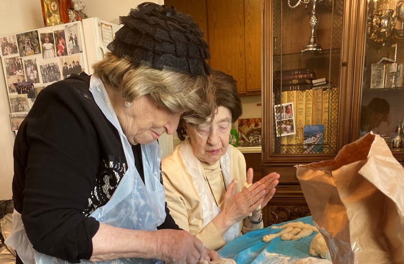 Holocaust survivors bake challah to restore a heartfelt tradition and return a sense of normalcy. (photo credit: TIKVA HOPE)