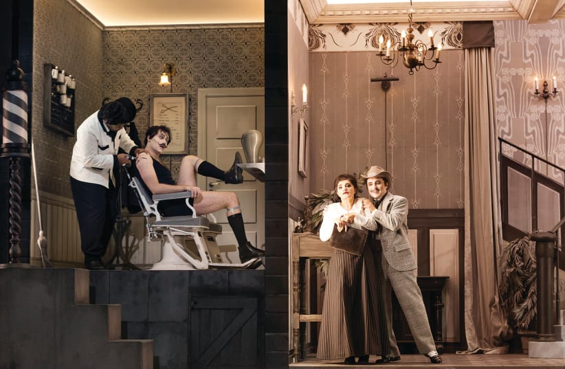 The Israeli Opera presents  a new production of  ‘The Barber of Seville’ (photo credit: Courtesy)