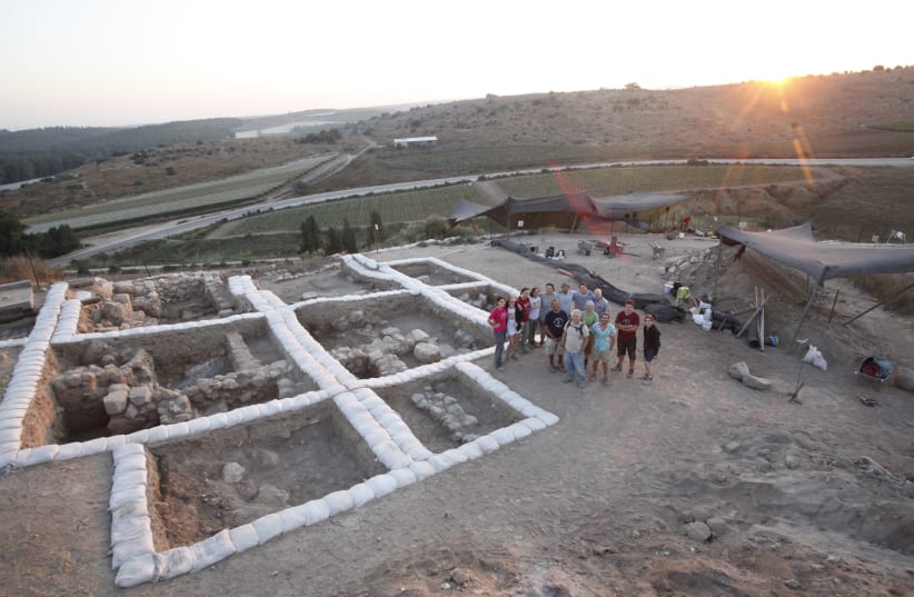 Temple at Tel Lachish (photo credit: COURTESY OF THE FOURTH EXPEDITION TO LACHISH)
