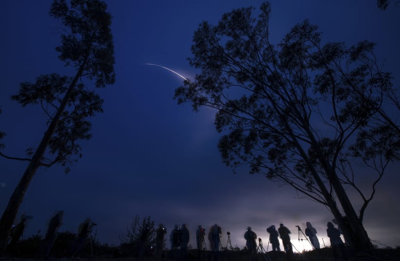 A United Launch Alliance Delta II rocket launches at Vandenberg Air Force Base (photo credit: REUTERS)