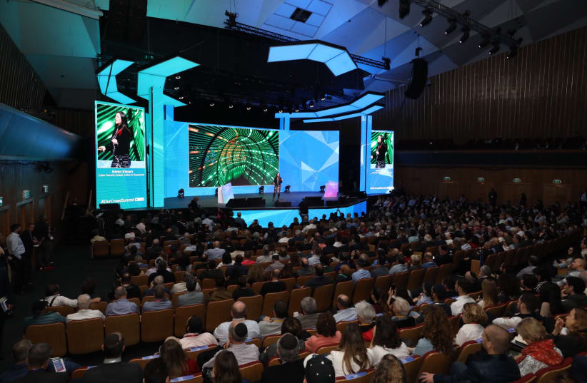 The Las Vegas-style OurCrowd event at the Jerusalem International Convention Center (photo credit: MARC ISRAEL SELLEM)