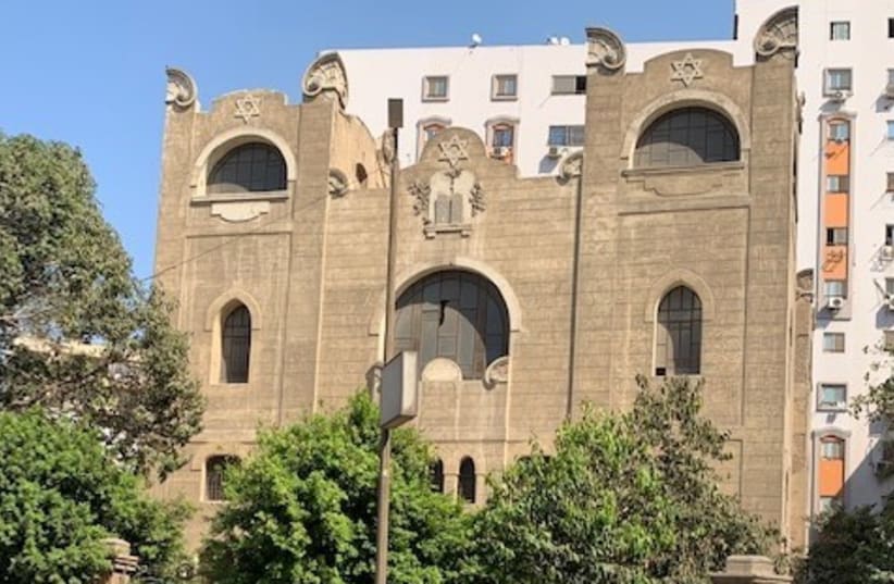 Moshe Der'i Synagogue in Cairo (photo credit: COURTESY OF YORAM MEITAL)