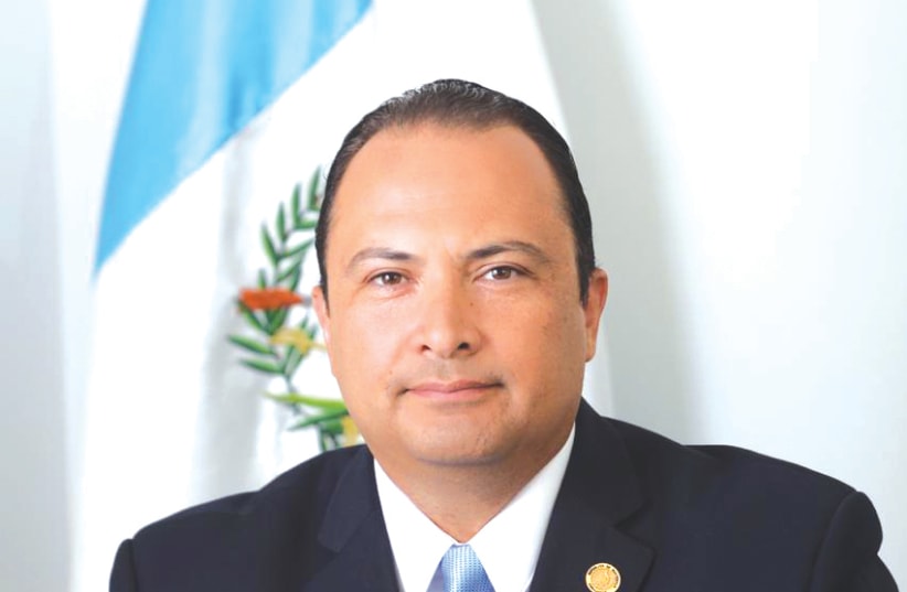 MARIO BUCARO (photo credit: COURTESY EMBASSY OF GUATEMALA)