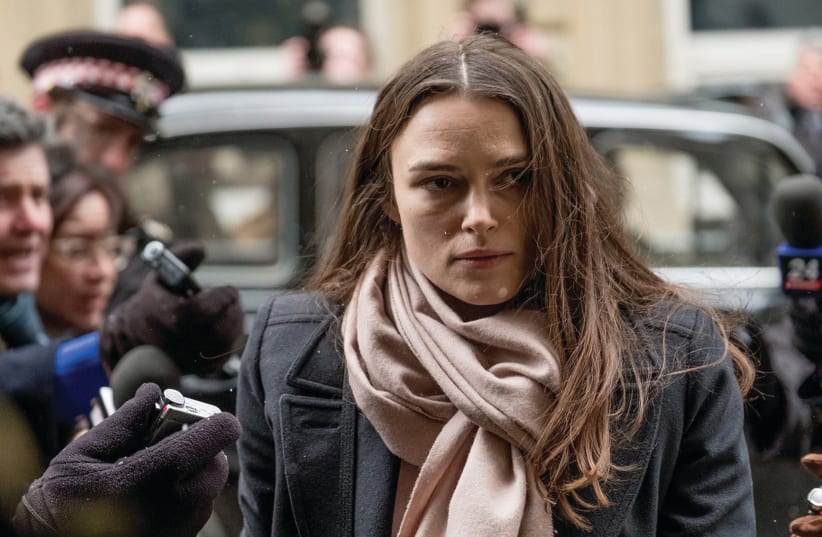 Keira Knightley stars in ‘Official Secrets’ as a true-life whistle blower (photo credit: Courtesy)