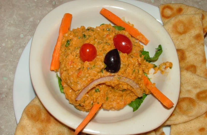 THE HUMMUS War has affected this melancholy plate of chickpea delights. (photo credit: FLICKR)