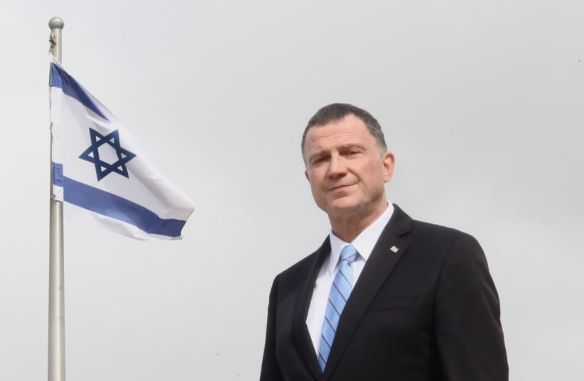YULI EDELSTEIN: I want to say loud and clear to every Israeli citizen, we all should obey the law. (photo credit: MARC ISRAEL SELLEM/THE JERUSALEM POST)