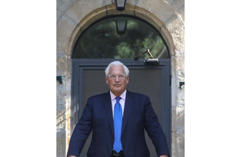 US Ambassador to Israel David M. Friedman (photo credit: MARC ISRAEL SELLEM)