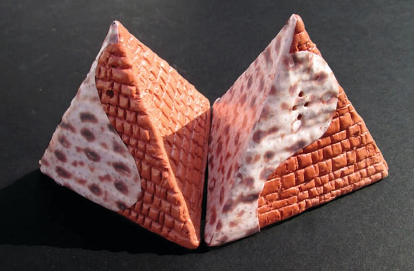 Passover salt and pepper shakers (photo credit: Courtesy)