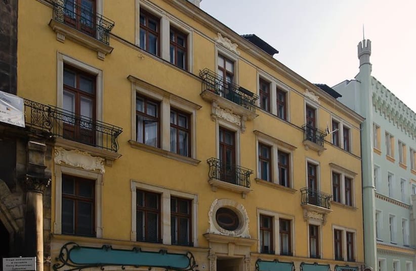 This building houses the Jewish Community of Wroclaw offices in the western Poland city. (photo credit: WIKIMEDIA COMMONS/JTA)
