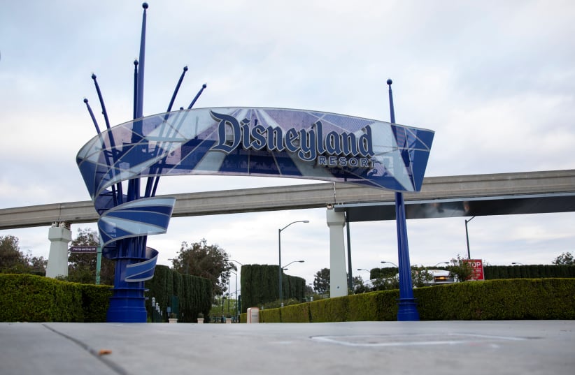 WALT DISNEY’S Disneyland in Anaheim, California, has  been closed due to the global outbreak of the coronavirus. (photo credit: MIKE BLAKE/REUTERS)