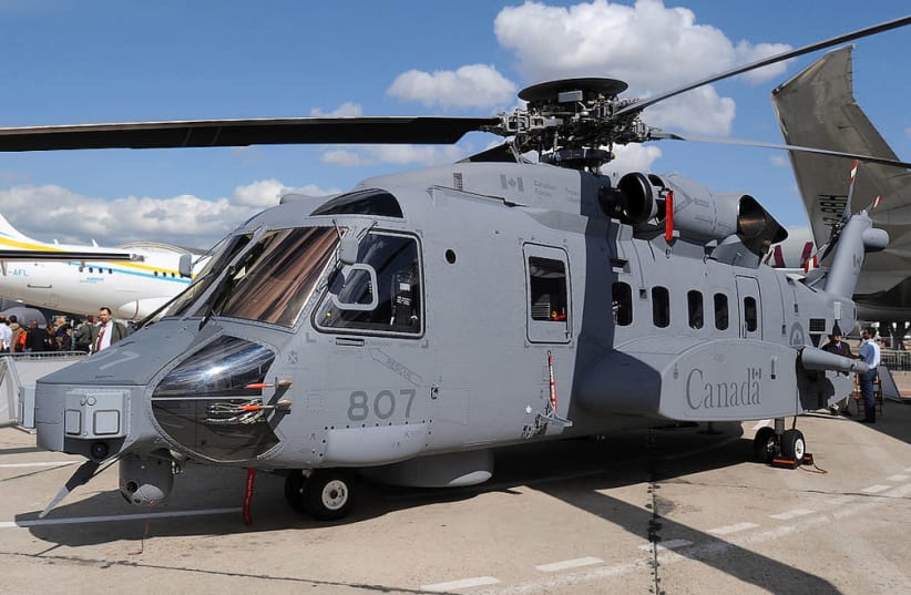 A Sikorsky CH-148 Cyclone used by the Royal Canadian Air Force. (photo credit: Wikimedia Commons)