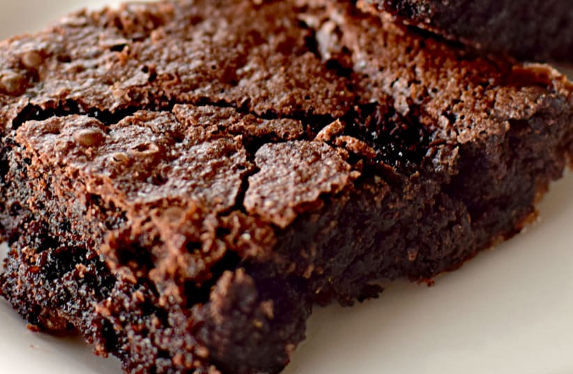 Dairy-free gooey brownies (photo credit: Courtesy)