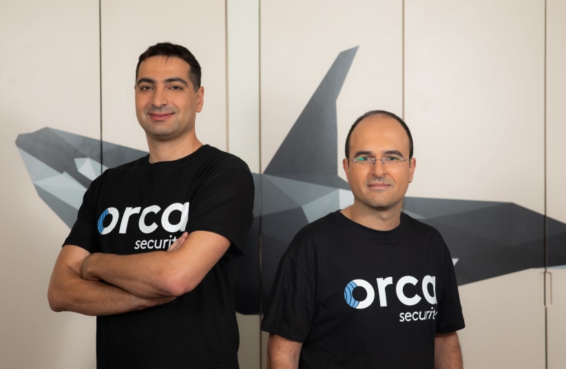 Orca Security managing founders Gil Geron (left) and Avi Shua (photo credit: PR)