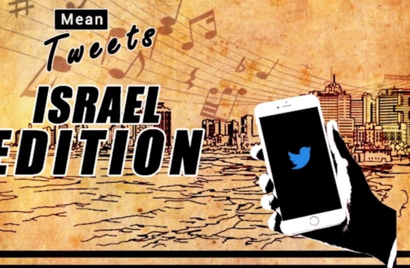 Mean Tweets Israel Edition  (photo credit: HALLEL SILVERMAN)