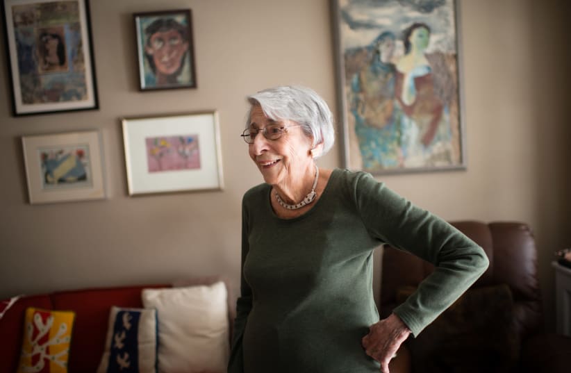 Marilee Asher Shapiro at her home in Washington, D.C., in 2015. (photo credit: SARAH L. VOISIN/THE WASHINGTON POST VIA GETTY IMAGES/JTA)