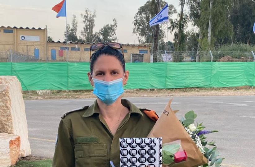 Lt.-Col. (res.) Sharon Michaeli-Ramon (photo credit: IDF SPOKESMAN’S UNIT)