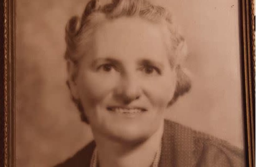 THE WRITER’S mother, Sarah Rebecca Opas: ‘Hardly a day goes by on which I don’t think of her in some context.’ (photo credit: Courtesy)