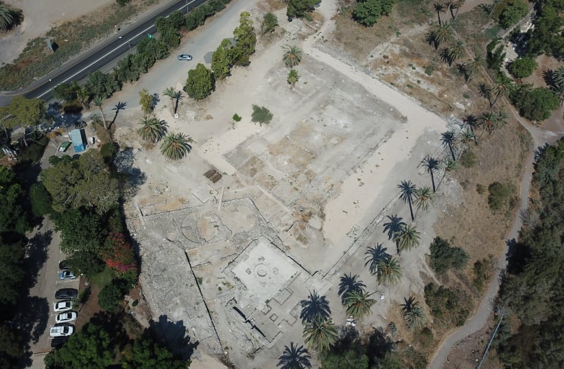 General view of the excavation area in Tel Bet Yerah. (photo credit: COURTESY OF THE TEL BET YERAH ARCHAEOLOGICAL PROJECT)