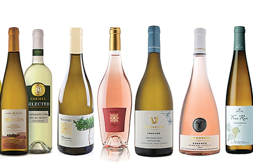 White and rosé wines to enjoy over Shavuot (photo credit: Courtesy)