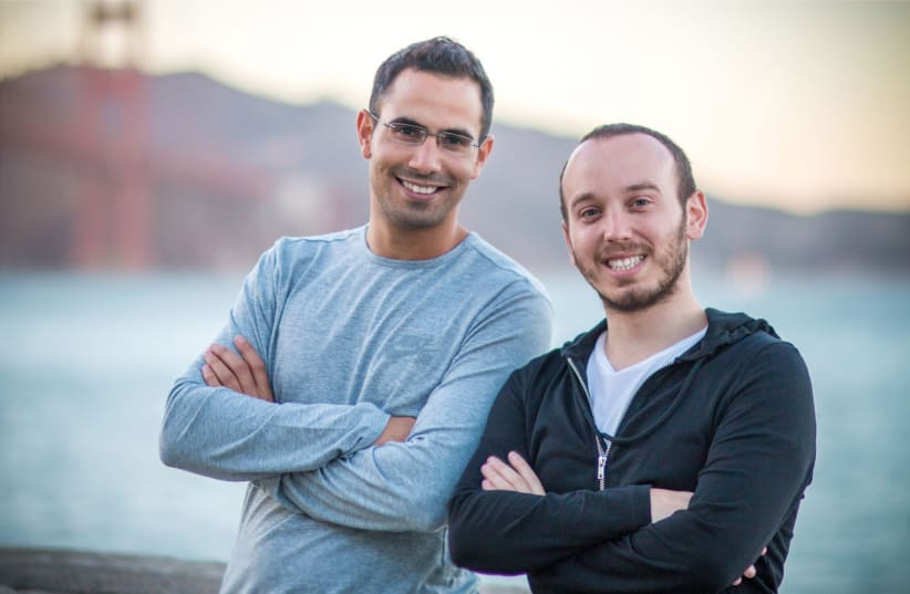 Spot co-founders Amiram Shachar (left) and Liran Polak (right) (photo credit: SPOT/PR)