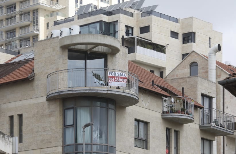 Apartment for sale in Jerusalem (photo credit: MARC ISRAEL SELLEM/THE JERUSALEM POST)