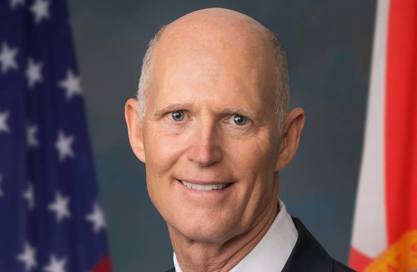 US Senator Rick Scott (R-FL).  (photo credit: Wikimedia Commons)