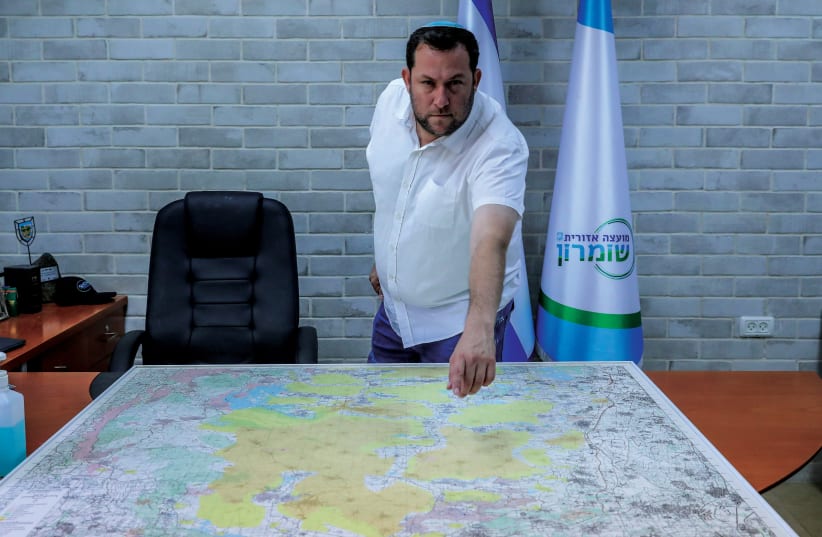 YOSSI DAGAN: We have seen that when you withdraw from settlements, missiles follow. (photo credit: MARC ISRAEL SELLEM/THE JERUSALEM POST)