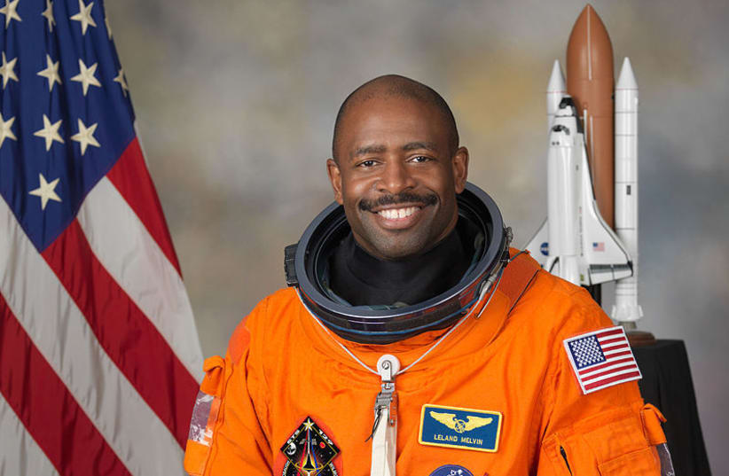 Astronaut Leland D. Melvin, mission specialist (photo credit: Wikimedia Commons)